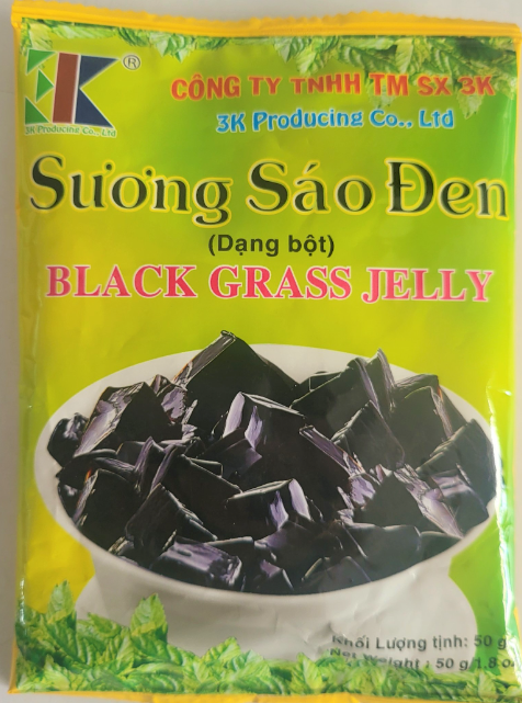10977 3K Black grass Jelly Suong Sao Den 50g x 60 (box)