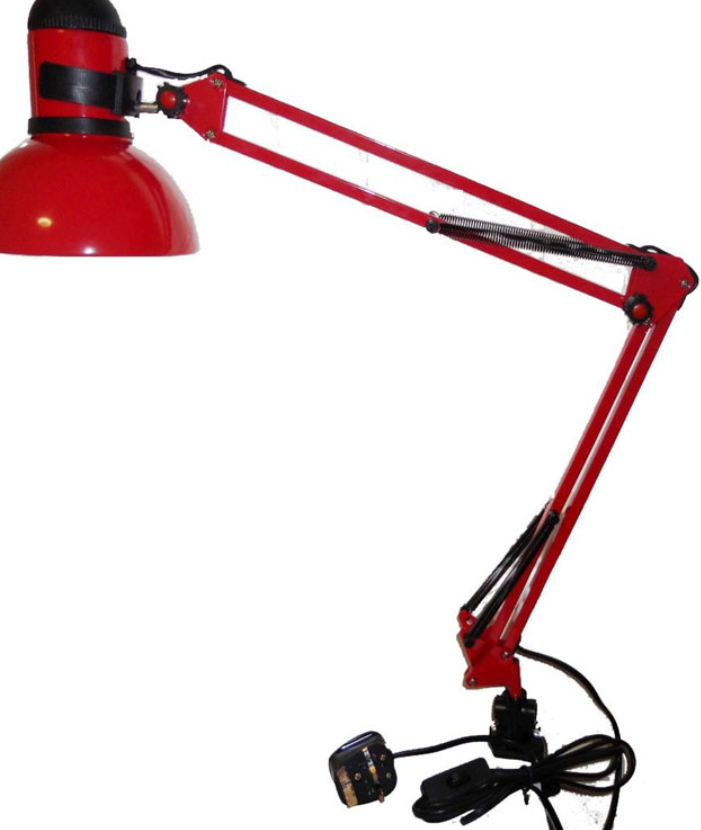 12266 Đèn Bàn Để Bàn Màu Đỏ 1x1pc 1B