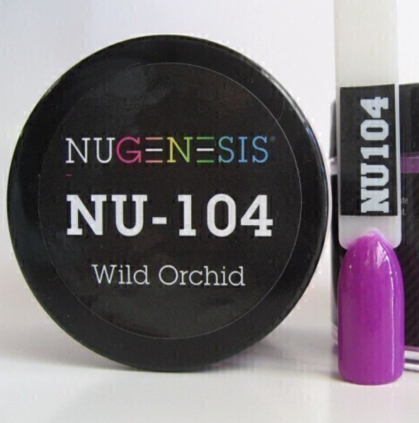 Nugenesis Dip Nail NU104 Wild Orchid 1x2oz
