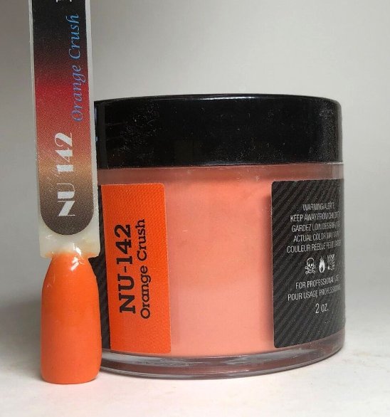 Nugenesis Dip Nail NU142 Tiger Orange 1x2oz
