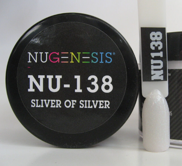 13131-Nugenesis Nhúng Móng NU138 Bạc Bạc 1x2oz