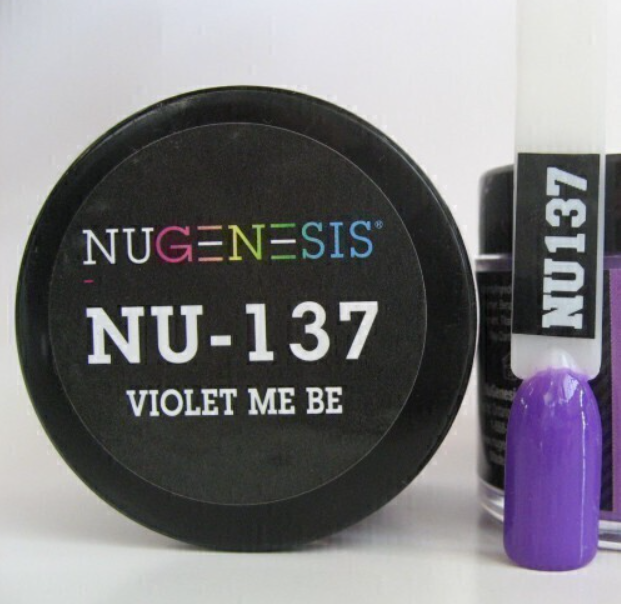Nugenesis Dip Nail NU137 Violet Me Be 1x2oz