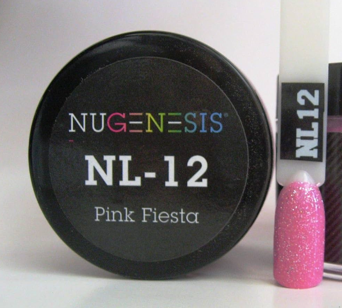 14550-Nugenesis Nhúng Móng NL12 Pink Fiesta 1x2oz