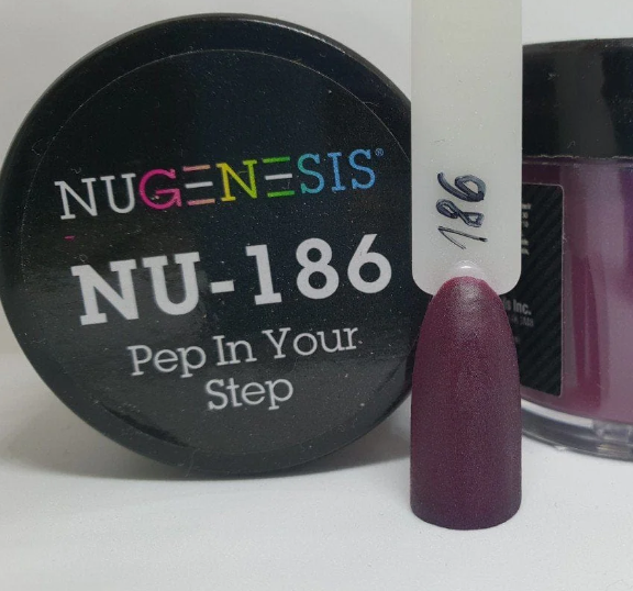 Nugenesis Dip Nail NU186 Pep in Your step 1 x 2oz