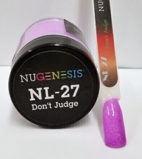 14563-Nugenesis Nhúng Móng NL27 Đừng phán xét 1 x 2oz