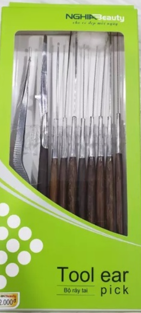 14653-Kiêm Nghĩa- Dụng cụ lấy ráy tai 1x10 chiếc