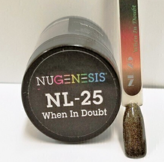 15134-Nugenesis Nhúng Móng NL25 Khi Nghi Ngờ 1 x 2oz