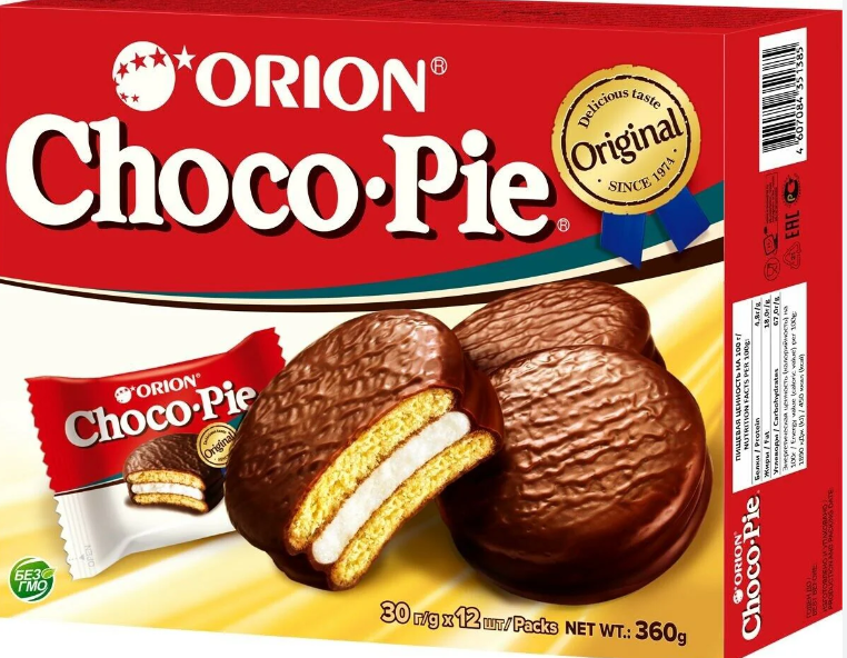 15191 Orion Chocopie Cake 朱古力派Banh Chocopie (30g x 12) x 8 (盒)