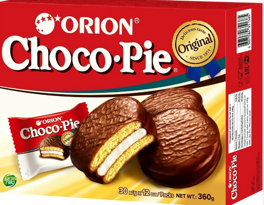 15191 Orion Chocopie Cake 朱古力派Banh Chocopie (30g x 12) x 8 (盒)