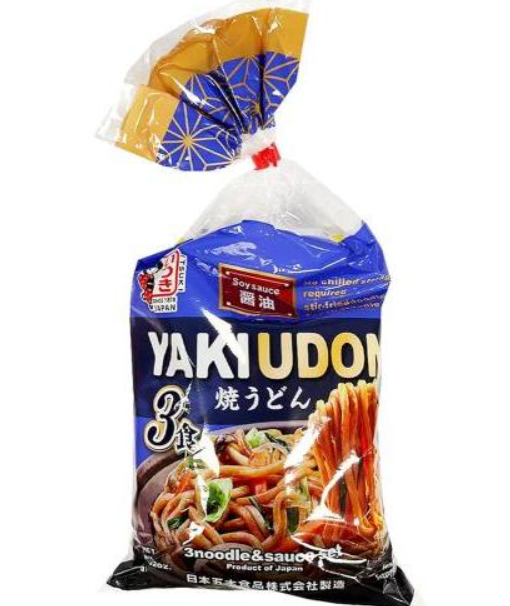 15322 ITSUKI 無動物源燒烏龍麵 3 件(醬)日式炒烏冬3 連包(原味) 669g x1