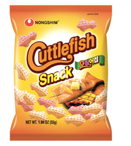 15719 農心墨魚風味點心 農心墨魚條 Snack vi muc55gx20