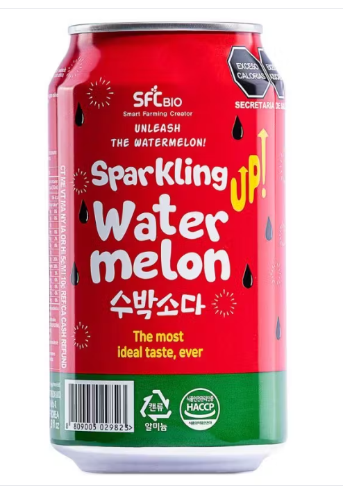 15816 Nuoc dua Hau co 瓦斯西瓜蘇打水 24x350ml