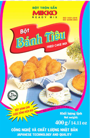 15866 Miko Tieu 蛋糕 Bot Banh Tieu 400g x40