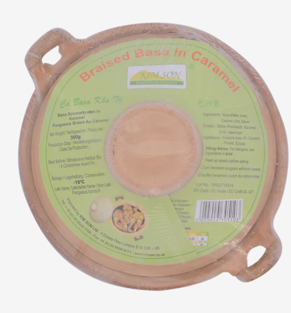 15966 Cá Basa Kho Tộ Đông Lãnh Kim Sơn 300gr x 6