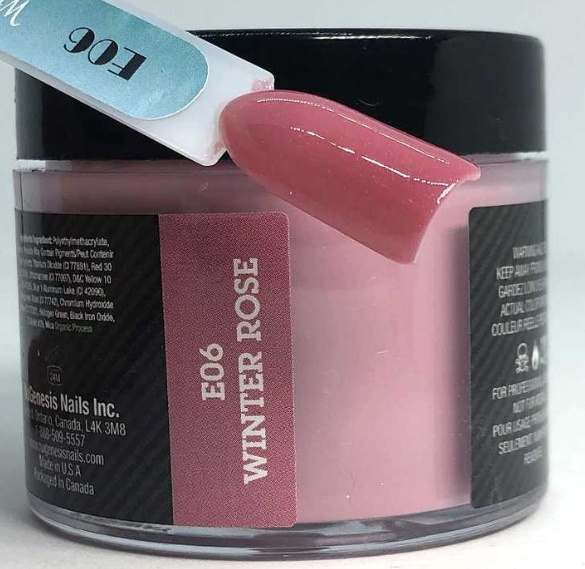 16000 Nugenesis Nhúng Móng Tay NUGE06 Hoa Hồng Mùa Đông 1x2oz