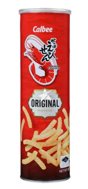 16031 卡樂比蝦片 20x80g