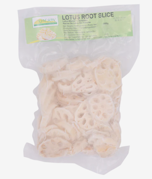 Kim Son Frozen Lotus Root Cu Sen Dong Lanh 20x500g(Box)