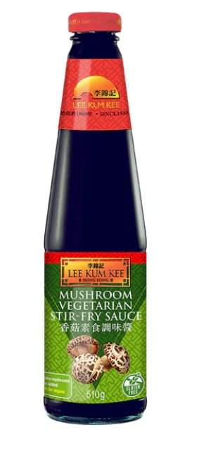 16386 LKK Mushroom Vegetarian StirFfry Sauce Nuoc Sot Xao Chay 510gr x 12 (box)