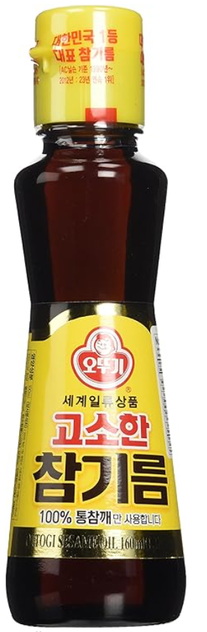 Ottogi Sesame Oil 韓國不倒翁純芝麻油Dau Me 160ml x 12 (box)