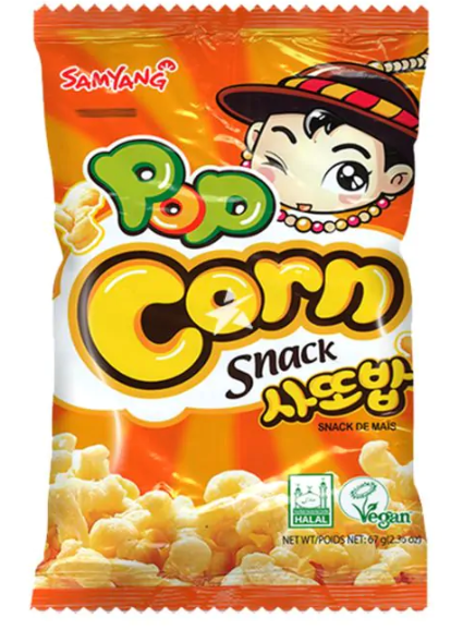 16447 三養玉米點心 玉米爆米花 bim bim vi bap 67gr x 20 (盒)