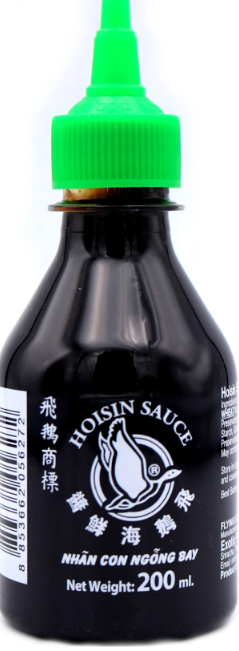 166100 Sốt Ngỗng Hộisin飛鵝海鮮醬 Tường Đen 200ml x 24