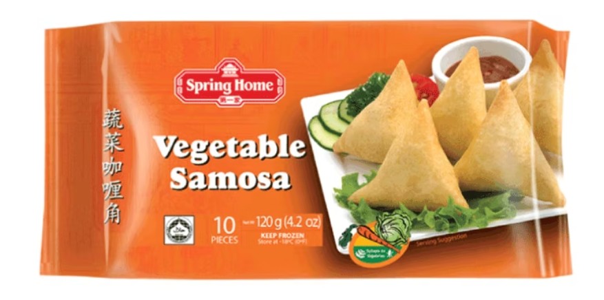 SPRING HOME Vegetable Samosa 第一家 蔬菜咖喱角 120g x 1