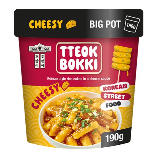 TT - Tteok Bokki - Cheesy TT - 芝士味韓式年糕190g x 1