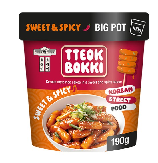 TT - Tteok Bokki - Sweet & Spicy TT - 韓式甜辣炒年糕190g x 1