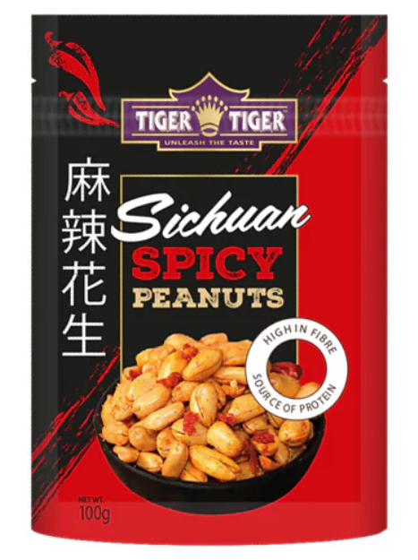 TT Spicy Peanut 四川麻辣花生 Dau Phong Cay 100g x1