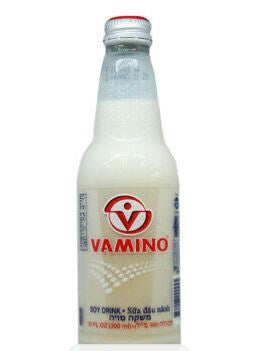 Sữa đậu nành Vamino Regular - Chai 原味豆奶 Sua Dau Nanh 300ml x 1