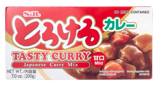 S&B Vegetarian Torokeru Curry Mild 素食Torokeru咖哩 (微辣) Gia Vi Ca Ri Nhat Ban Chay 200g x 1