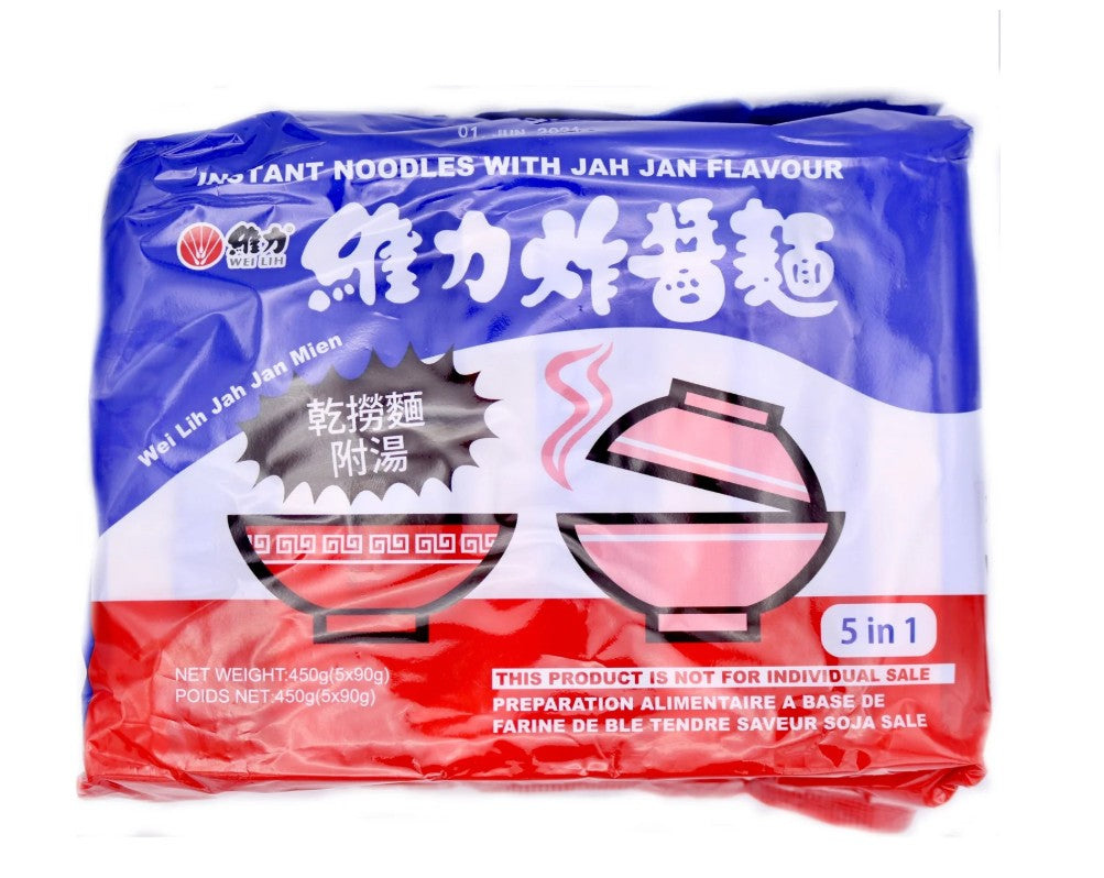 WL - Instant Noodles - Soy-Bean Paste 維力炸醬麵 (5x90g) x 1