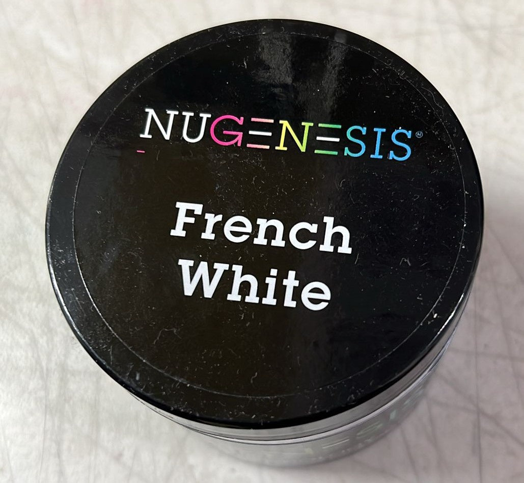 13171-Nugenesis Nhúng Móng NU Pháp Trắng 1x3.5oz