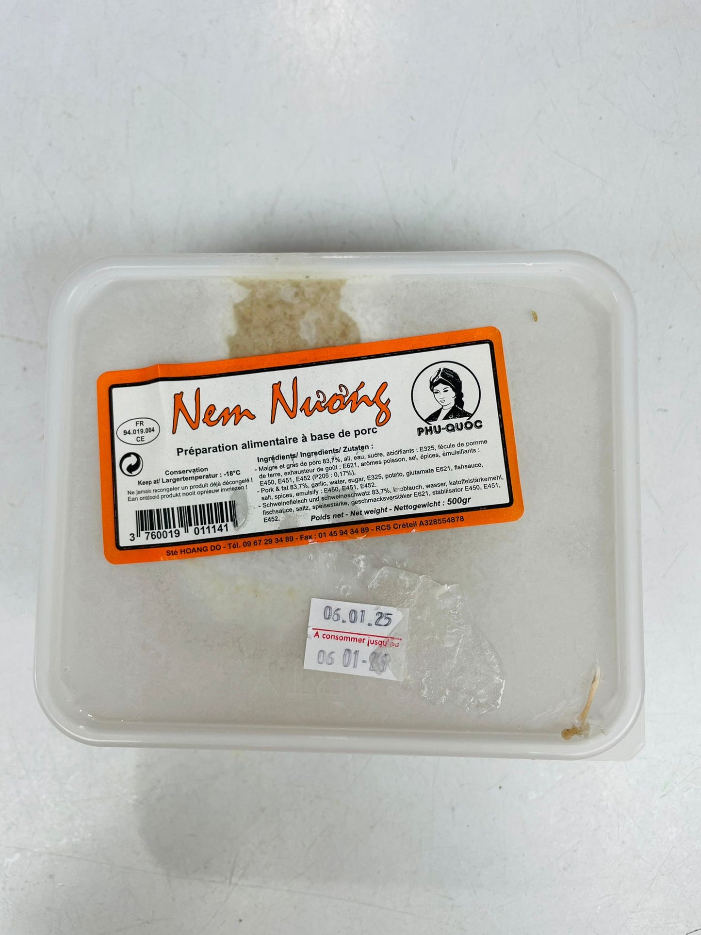 11141 Nem nướng Phú quốc nem nướng chua 500gr x 1