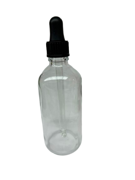 Empty Gel Thinner Glass Bottle 100ml 1pc x 1