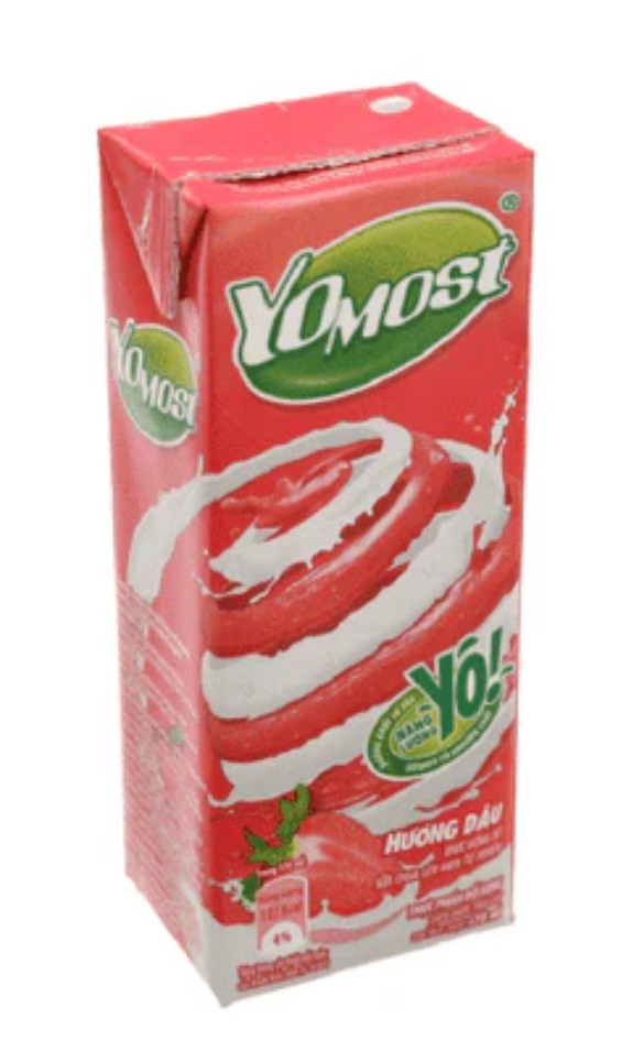 Yomost Drink 天然發酵草莓風味天然啤酒酒士多啤酒梨味Sua Chua Uong Len Men Vi Dau170ml x 1