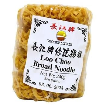 698322 YRB Loo Choo Broad Noodle 長江牌傳統撈粗Mi To 240g x 24