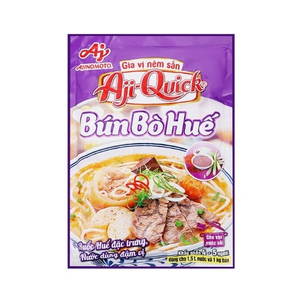 Bún Bò Huế Ajiquick Gia Vị Bún Bò Huế 57gr x 1