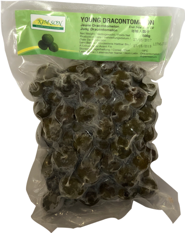 Kim Son Frozen Dracontomelon Duperreanum 人面子 Trai  Sau Dong Lanh 500gx20 (box)