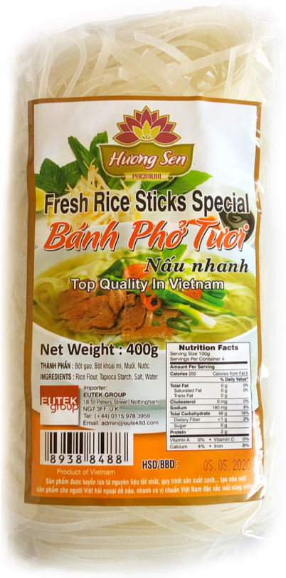 Bánh Hương Sen Easy Cook Bánh phở Nâu Nhanh 400g x 30