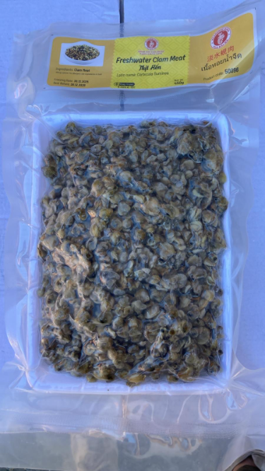 50096 Seahorse King Freshwater Clam Meat Thit Hen 淡水蜆肉 NG450gr x 1