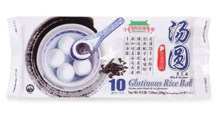 Chinatown Black Sesame Rice Ball中華黑芝麻汤圆 200g x1