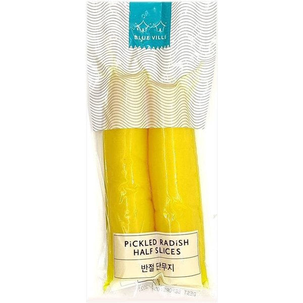 Củ cải muối Blue Ville (Ban-Jul) 黃蘿蔔大根 半切 350g x1