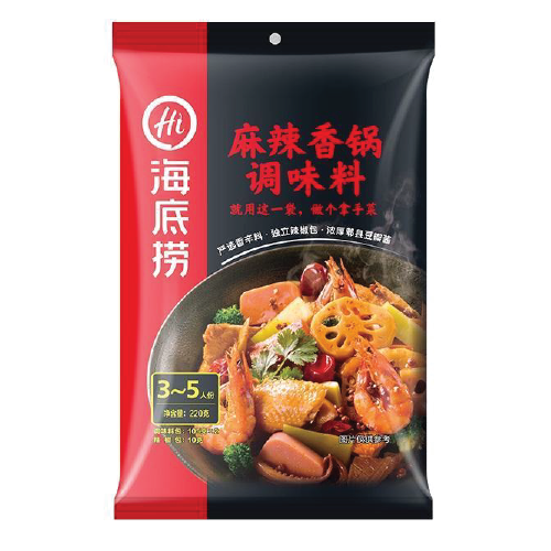 Lẩu HDL Cơm Cay 海底撈火鍋底料-清油麻辣Nước Lẩu Cày 220g x1
