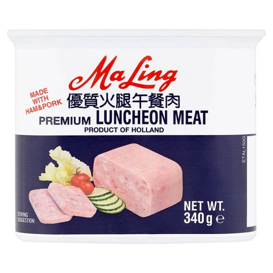 Ma Linh Luncheon Meat 梅林優質火腿午餐Thit hop 340g x1