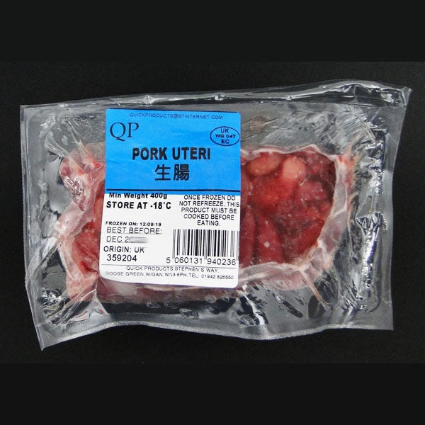 Tử Cung Thịt Heo QP 生腸 Long Non Heo 400gr x 1