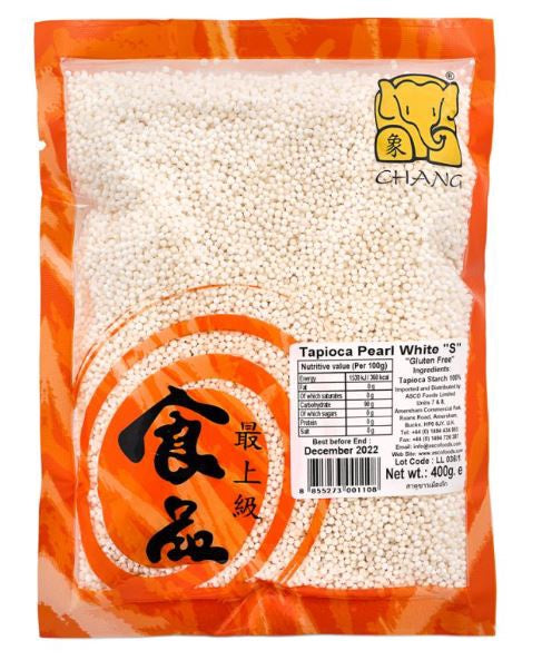 Chang Tapioca Pearl White S 象牌西米 (細粒)400g x1
