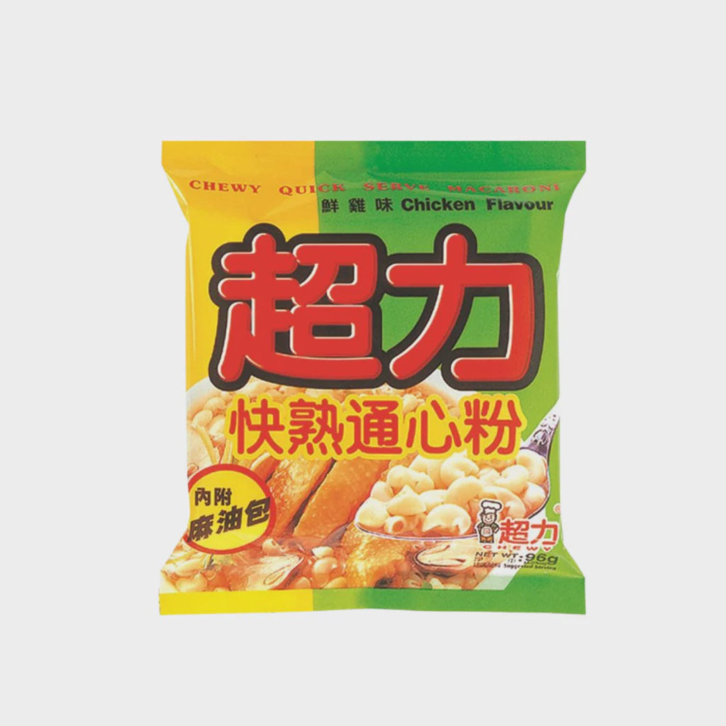 Mì Macaroni Ăn Nhanh Vị Gà 快熟雞通心粉 Mi Macaroni An Liên Vị Ga 96g x1