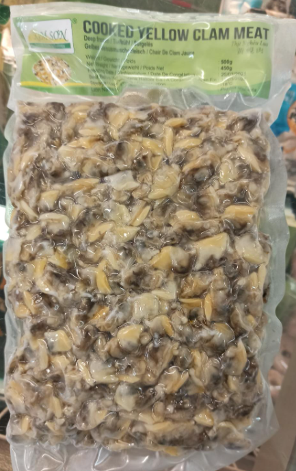 Nghêu vàng nấu Kim Sơn 700-1000 黃蜆肉 Thị Nghèu 500gr x 1
