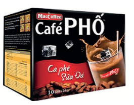Pho Milk Coffee Ca Phe Pho Sua Da (24g x 10) x 1